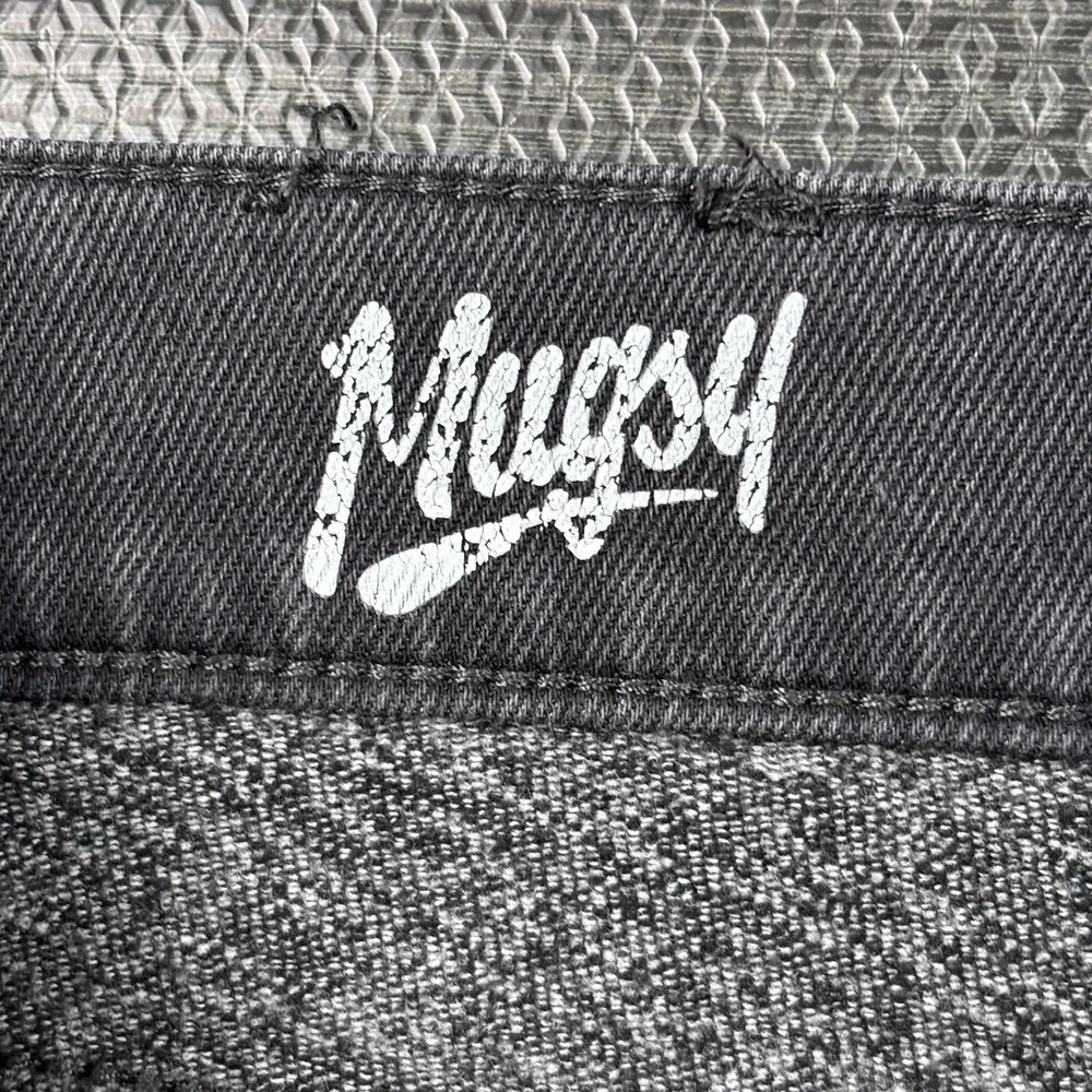 Mugsy Jeans Mens 38x30 Black Heaters Thermo Denim Relaxed Fit Stretch FLX6M-TW